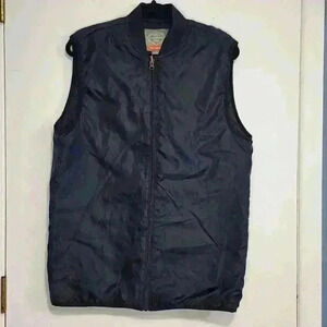 NWT St. John's Bay Outdoor Navy Blue Zip Up Vest Size M‎